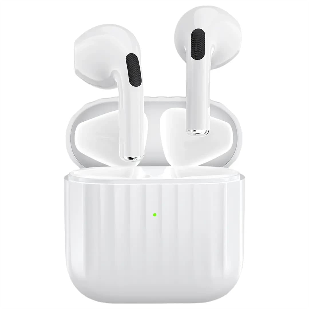 Green Lion Austin True Wireless Earbuds - White