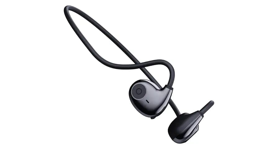 Green Lion Brussels Air Conduction Earphones (Open Ear, Dual Device) - Black