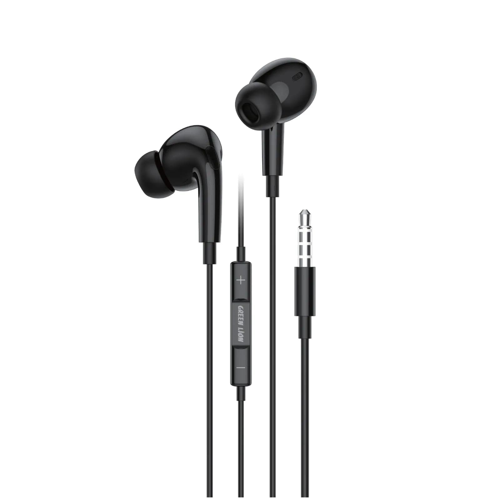 Green Lion GL-Stereo Pro Wire Control With Microphone - Black