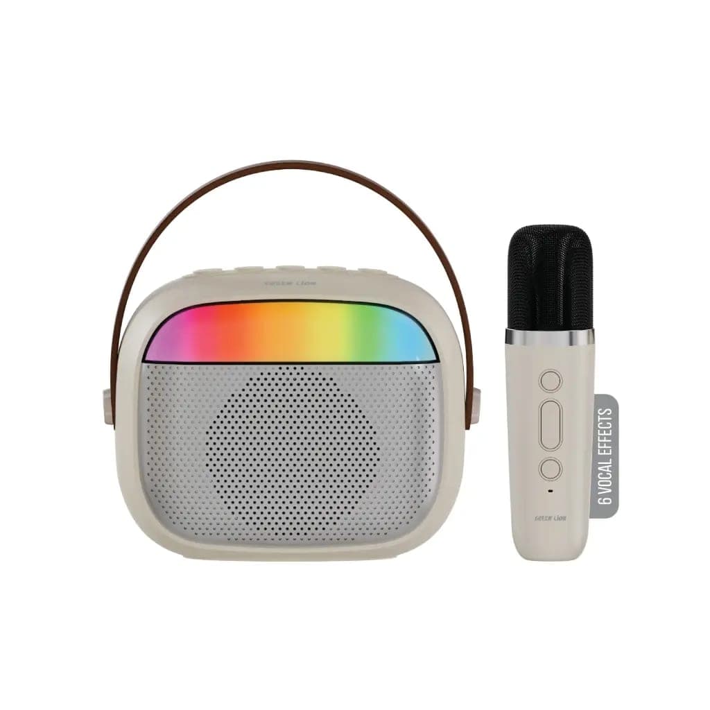 Green Lion Melody Mini Karaoke Speaker - Beige
