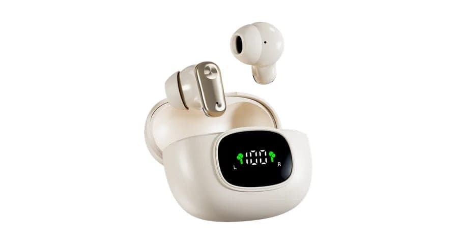 Porodo Soundtec TWS In-Ear 180mAh Battery with LED Display - Black