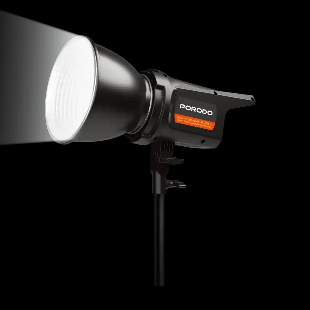 Porodo LED Photography Light with Remote 100W - Black