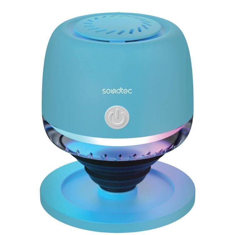 Porodo Soundtec Snapp Vibe RGB Wireless Magnetic Speaker - Blue